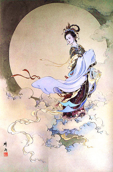 Chang'e Moon Goddess of Immortality