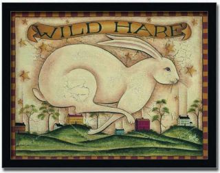 Vintage Hare Sign
