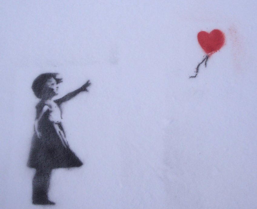 Banksy baloon girl