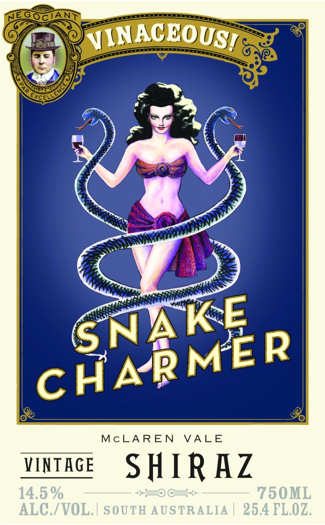 Snake Charmer Label