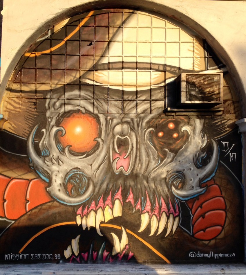Skull | Mason St Murals {photo by China Rose