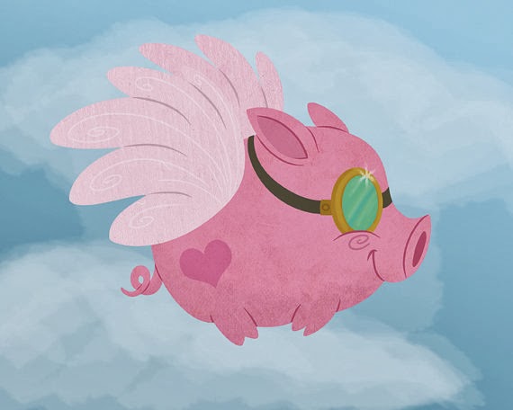 Flying Pig heart