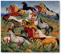 Many Horses | Ila Mae McAfee