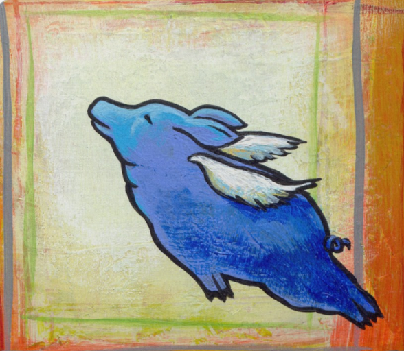 Blue Angel Pig