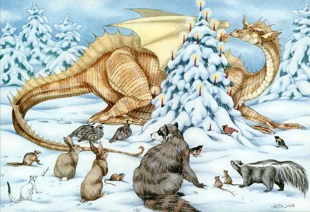 Holiday Magic Dragon