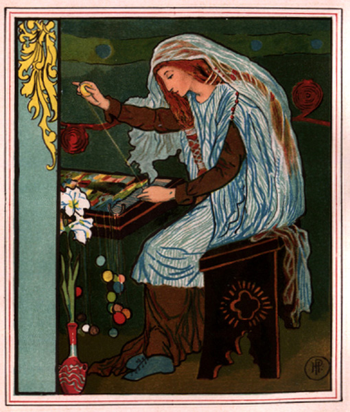Lady of Shallot | Howard Pyle