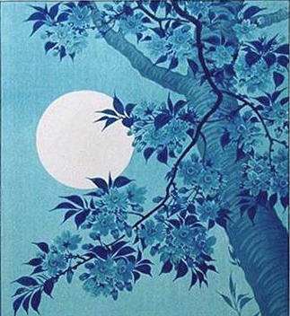 Cherry Moon | Ohara Koson