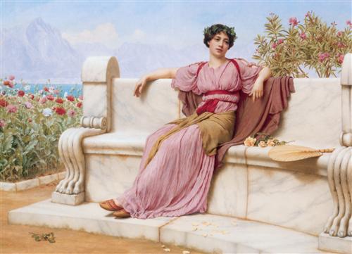 Tranquillity | John William Godward