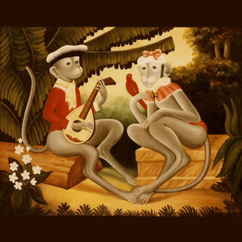 18th Century Circus Monkeys