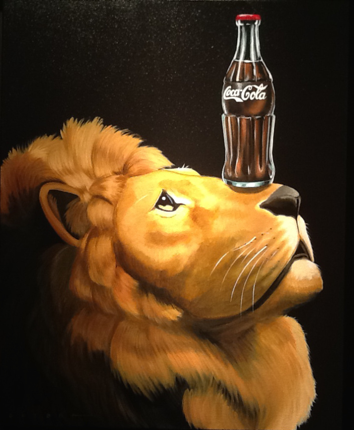 Lion of Coke | Robert Deyber