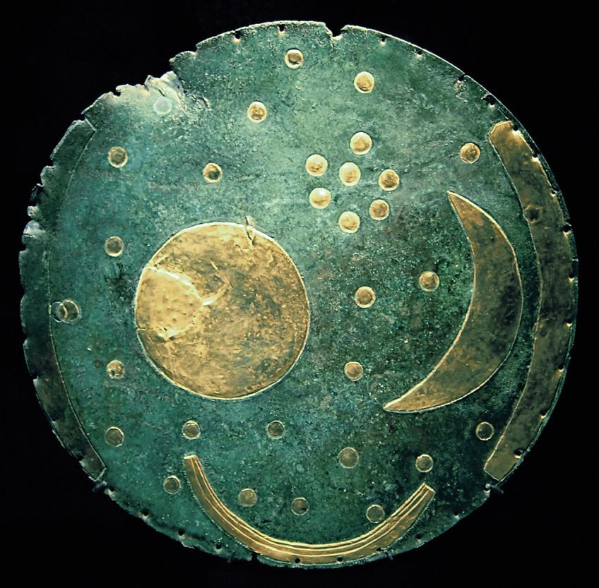 Nebra Scheibe | sky disk, circa 1600 BC