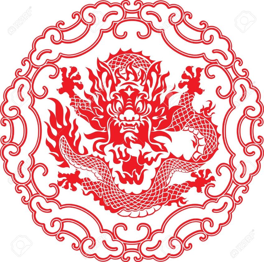 Chinese Dragon | papercut