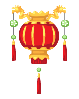 Golden Dragon | lantern
