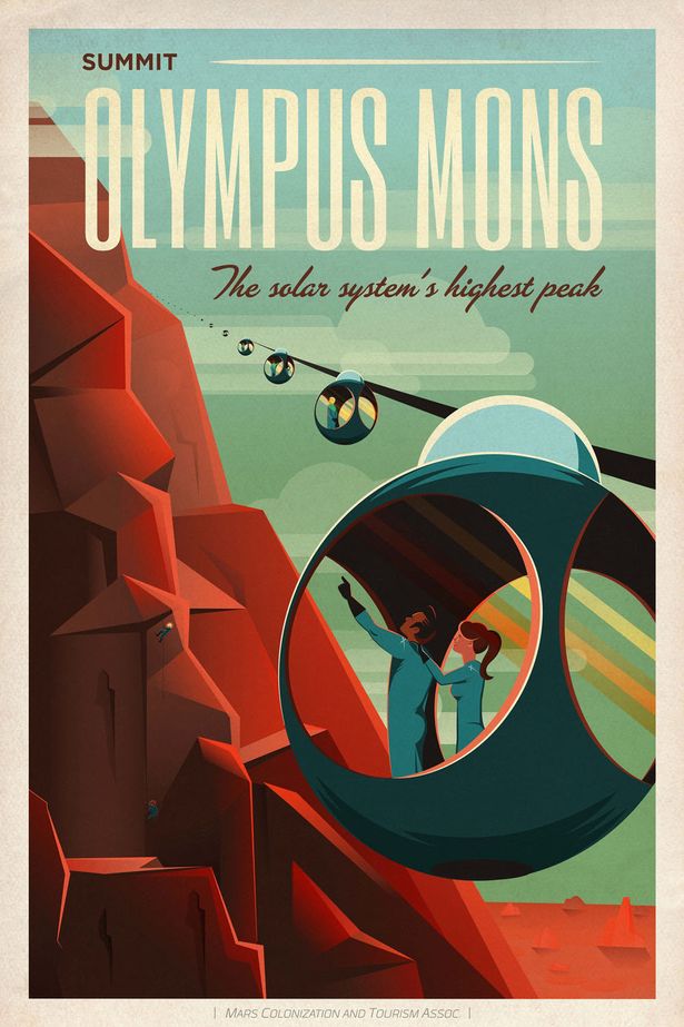 SpaceX Mars Tourism | poster