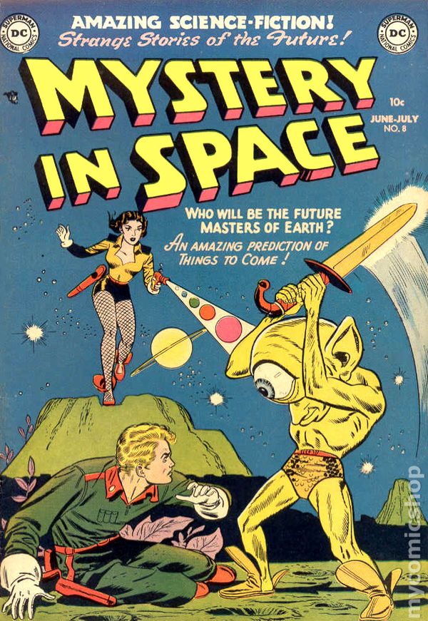 Mystery in Space | retro comic