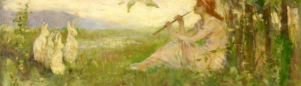 Girl with Rabbits painting KittySol featured image February 2023